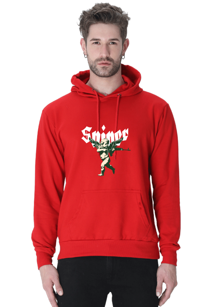 Men's Hooded Sweatshirts- Sniper