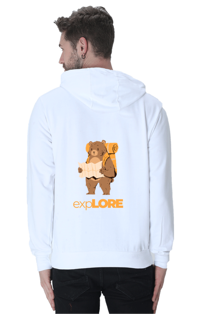 Men's Hooded Sweatshirt - Explore