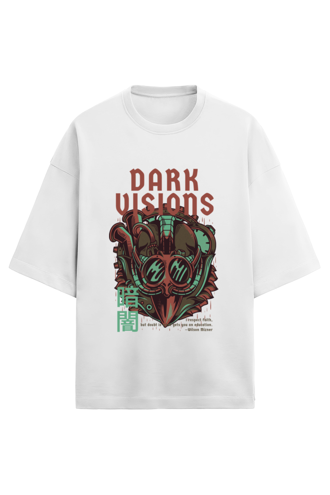 Terry Oversized Tshirt - Dark Vision