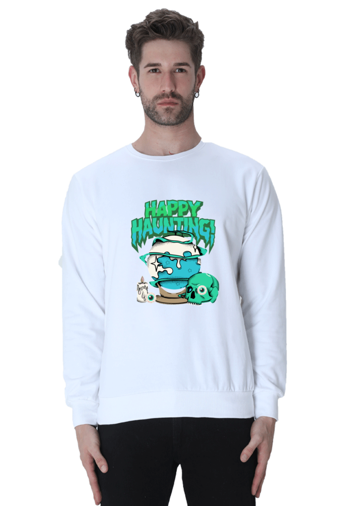 Men's Sweatshirt - Happy Haunting