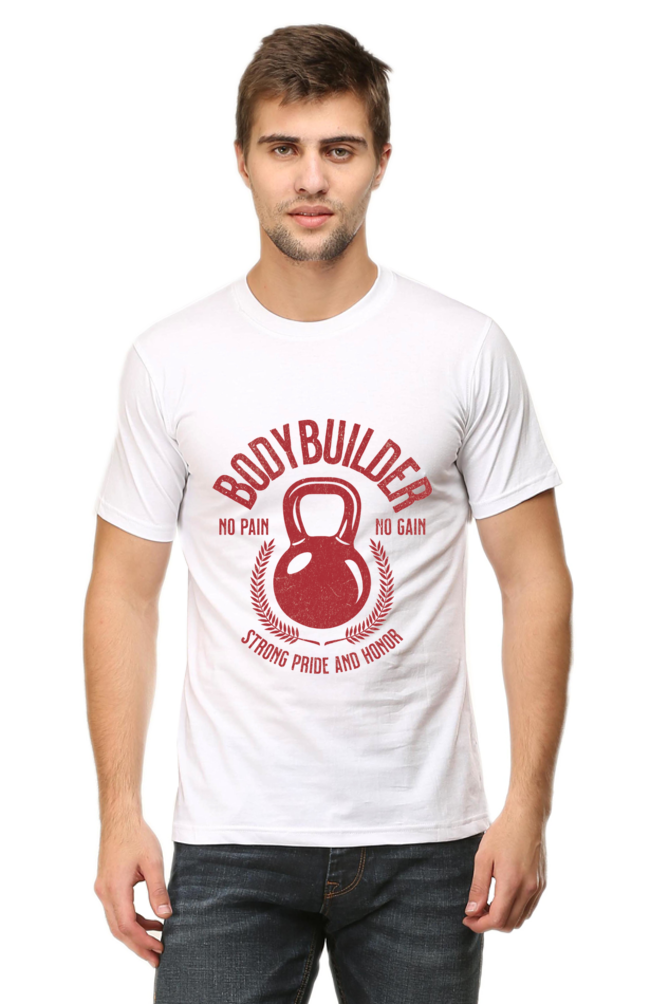 Men's Round Neck Classic T-Shirt - BodyBuilder