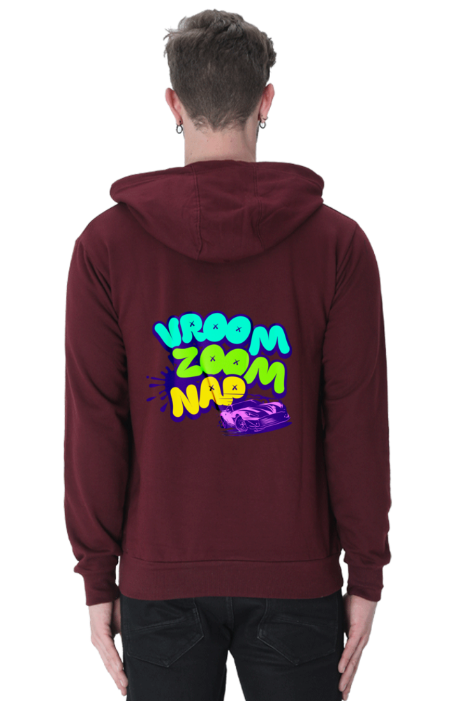 Men's Hooded Sweatshirts - Vroom Zoom Nap