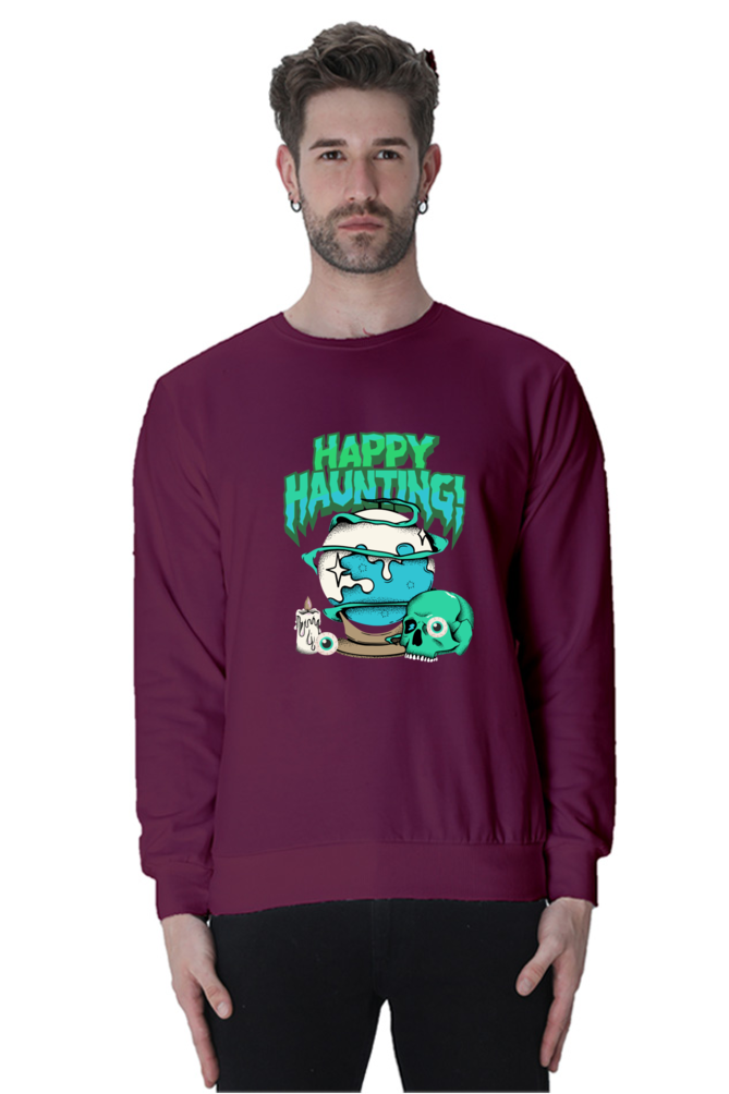 Men's Sweatshirt - Happy Haunting