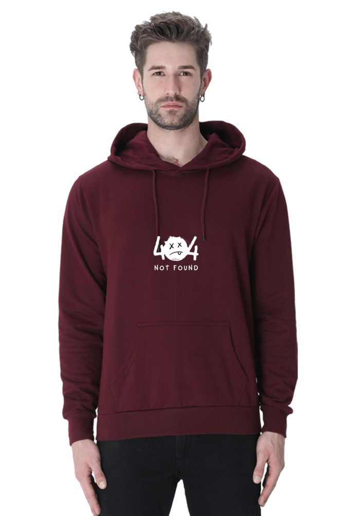 Men's Hooded Sweatshirt - 404 Not Found