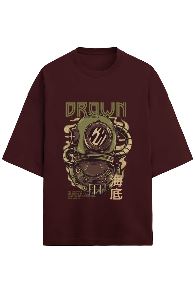 Terry Oversized Tshirt - Drown