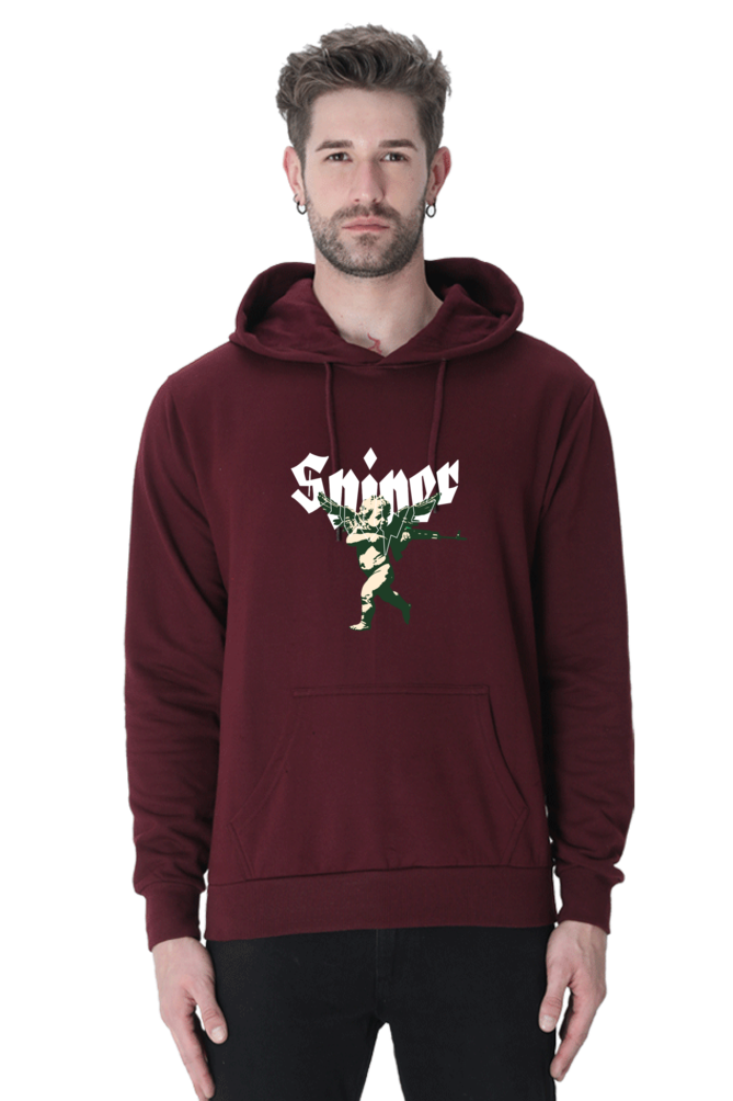 Men's Hooded Sweatshirts- Sniper