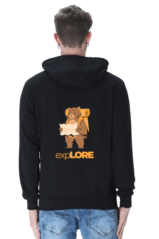 Men's Hooded Sweatshirt - Explore