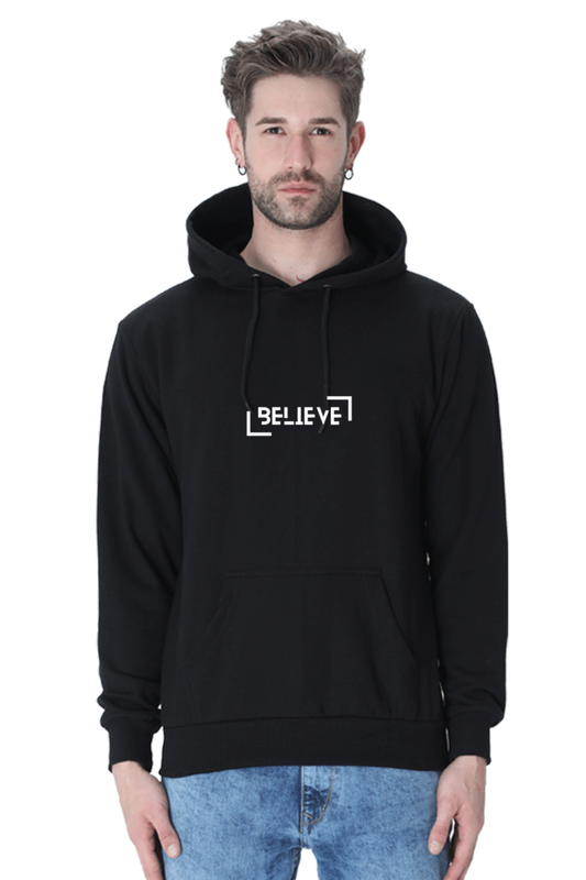 Men's Hooded Sweatshirt - Believe