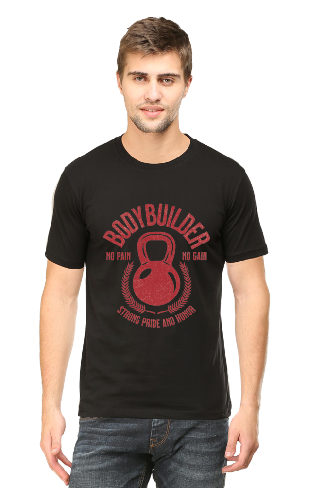 Men's Round Neck Classic T-Shirt - BodyBuilder