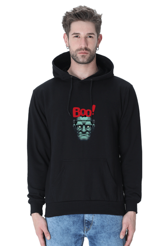 Men's Hooded Sweatshirts- Boo