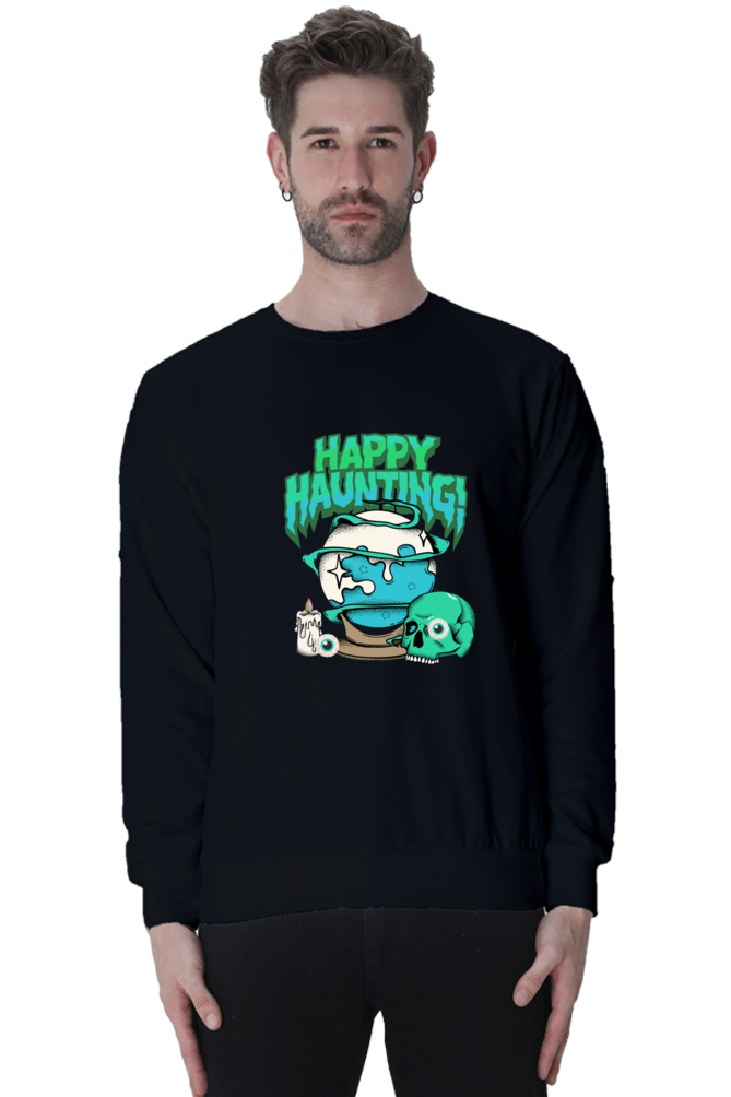 Men's Sweatshirt - Happy Haunting