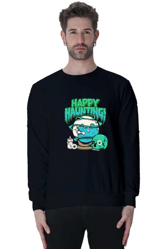 Men's Sweatshirt - Happy Haunting