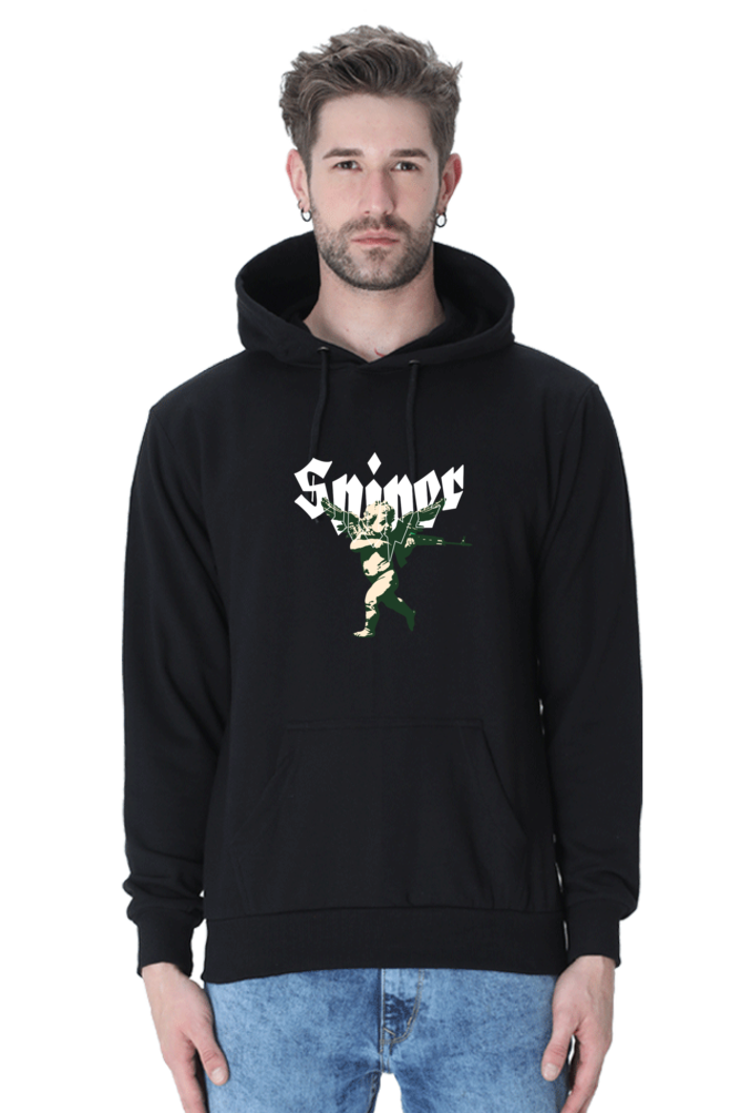 Men's Hooded Sweatshirts- Sniper