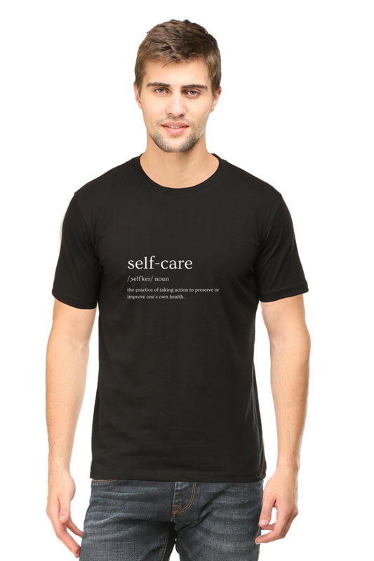 Men's Round Neck Classic T-Shirt - SelfCare