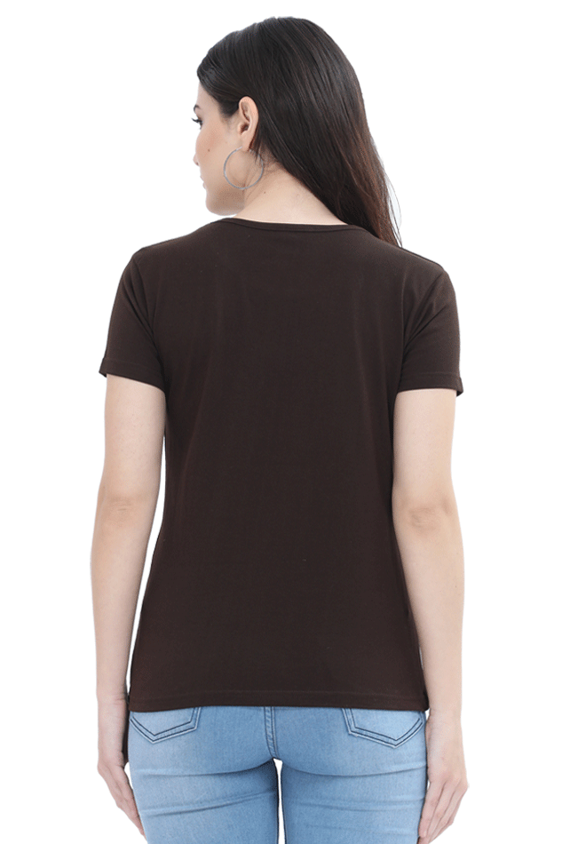 Women's Round Neck T-shirt - Travel is My Therapy