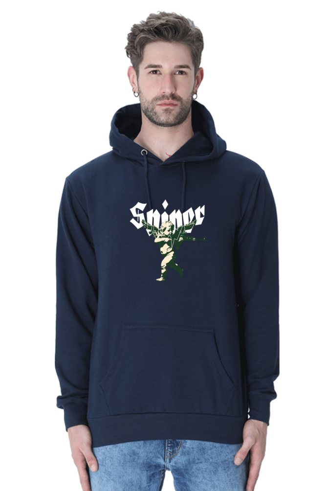 Men's Hooded Sweatshirts- Sniper