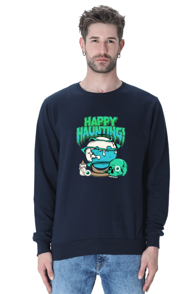 Men's Sweatshirt - Happy Haunting