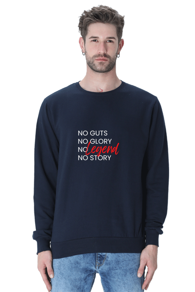 Men's Sweatshirt - No Guts No Glory