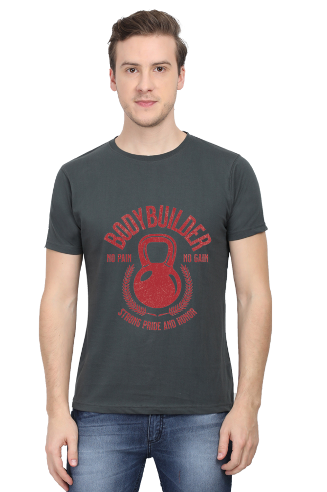 Men's Round Neck Classic T-Shirt - BodyBuilder