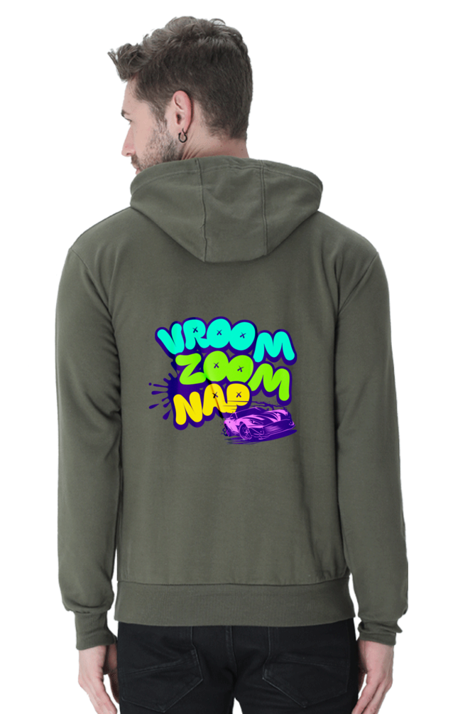 Men's Hooded Sweatshirts - Vroom Zoom Nap