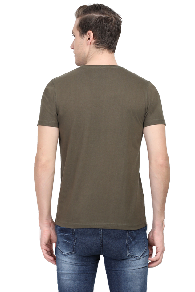 Men's Round Neck Classic T-Shirt - Game Hai Toh Tension Nahi