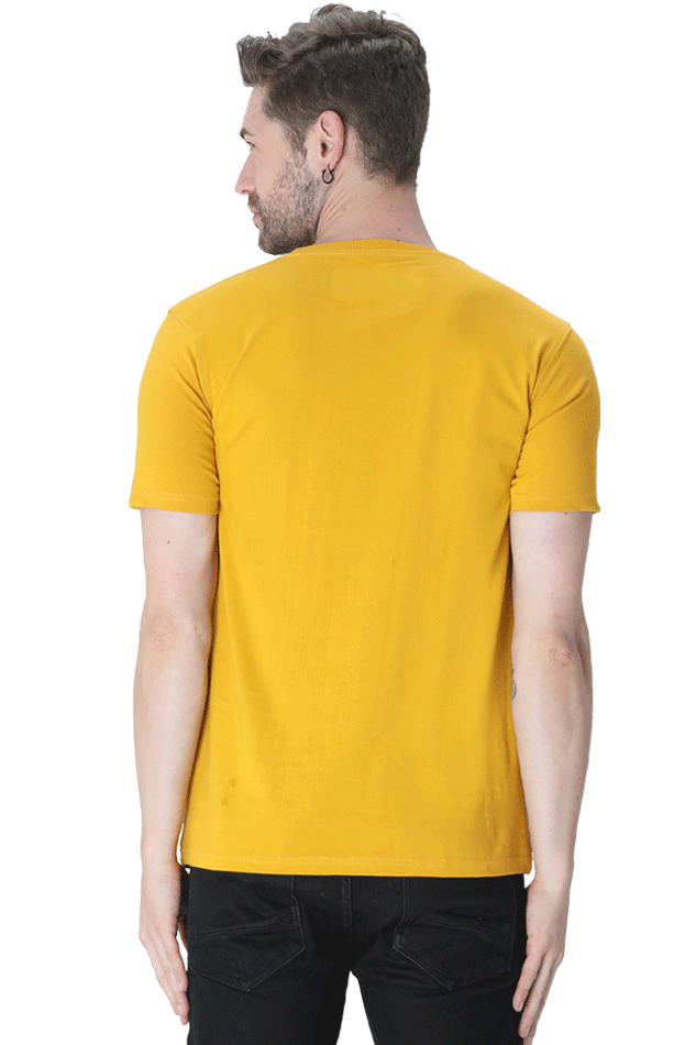 Men's Round Neck Classic T-Shirt - Game Hai Toh Tension Nahi