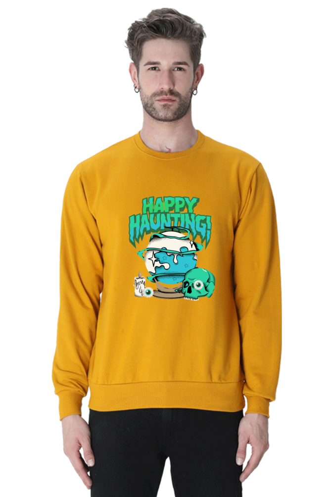 Men's Sweatshirt - Happy Haunting