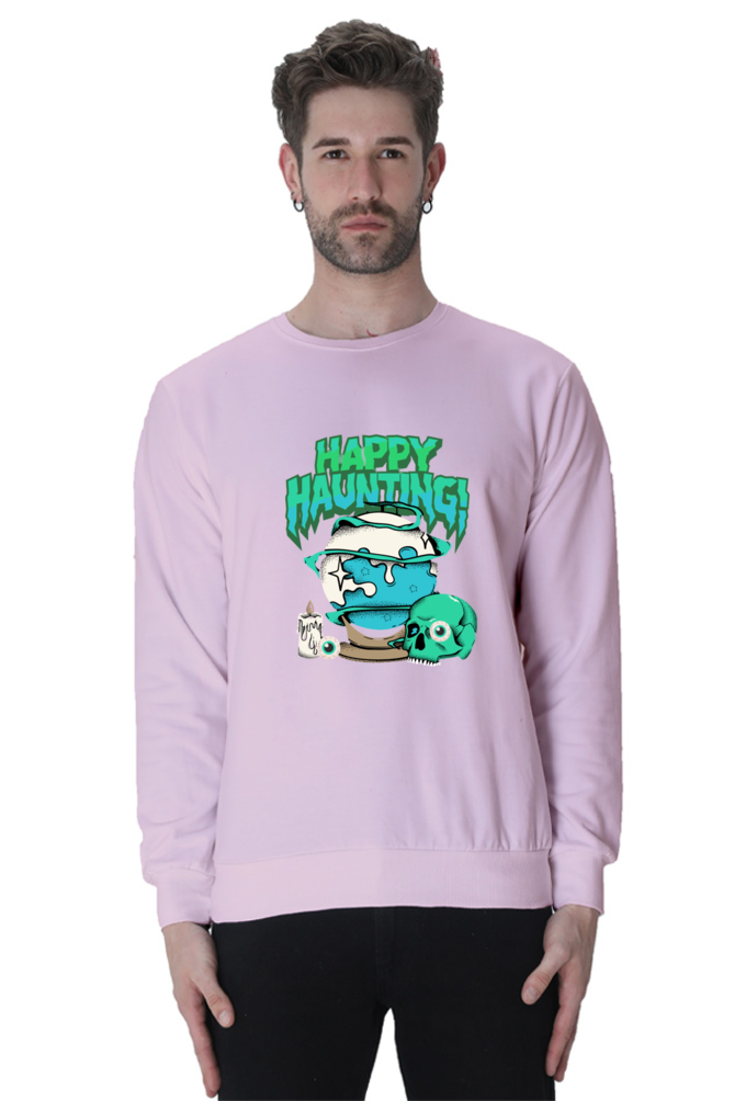 Men's Sweatshirt - Happy Haunting