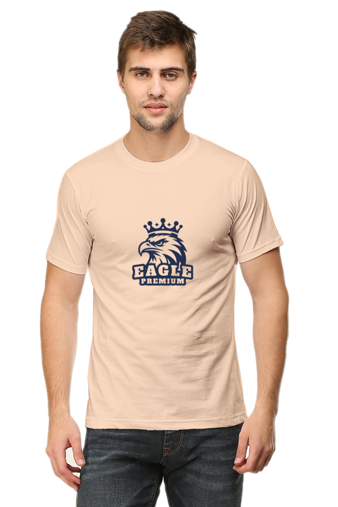 Men's Round Neck Classic T-Shirt - Eagle Premium