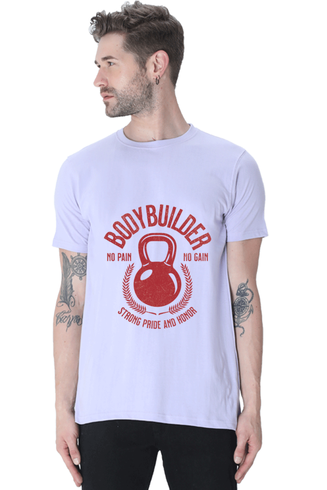 Men's Round Neck Classic T-Shirt - BodyBuilder