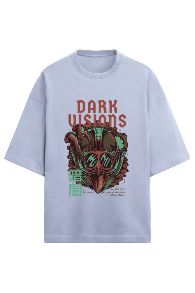 Terry Oversized Tshirt - Dark Vision