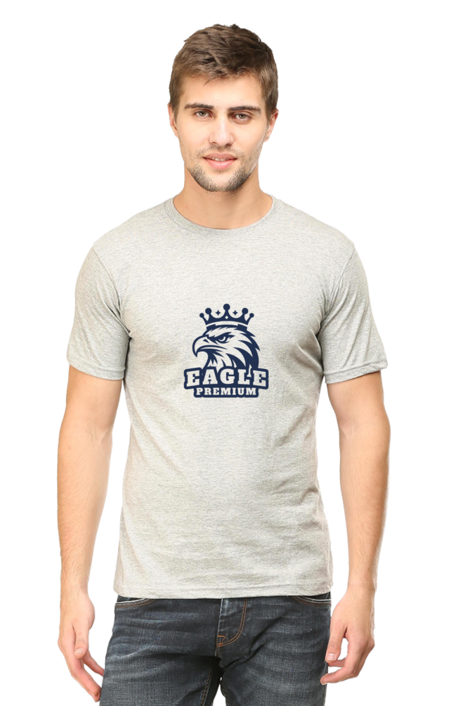 Men's Round Neck Classic T-Shirt - Eagle Premium