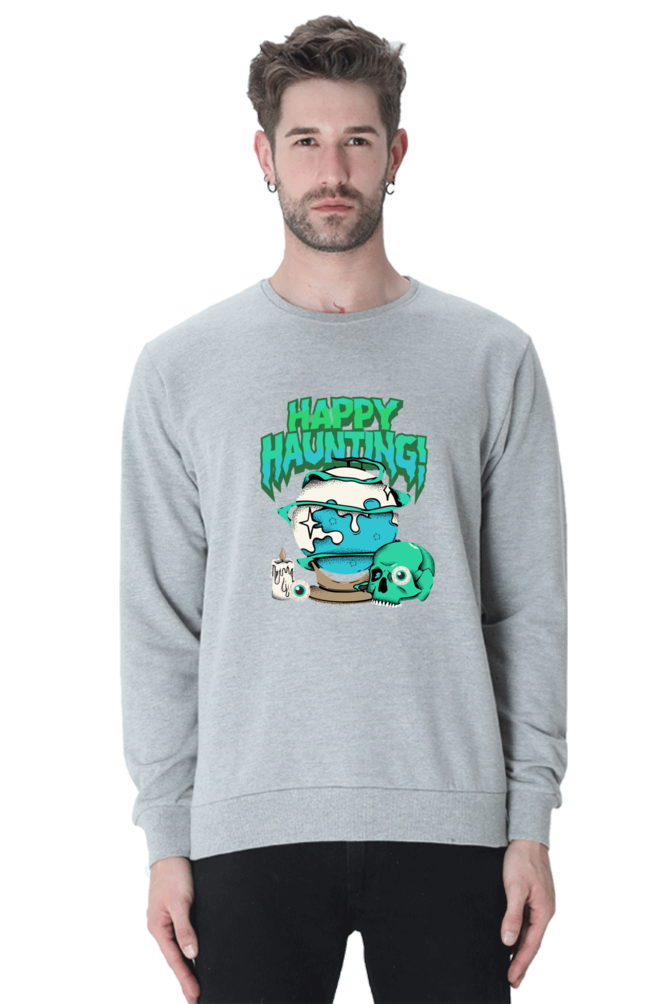 Men's Sweatshirt - Happy Haunting