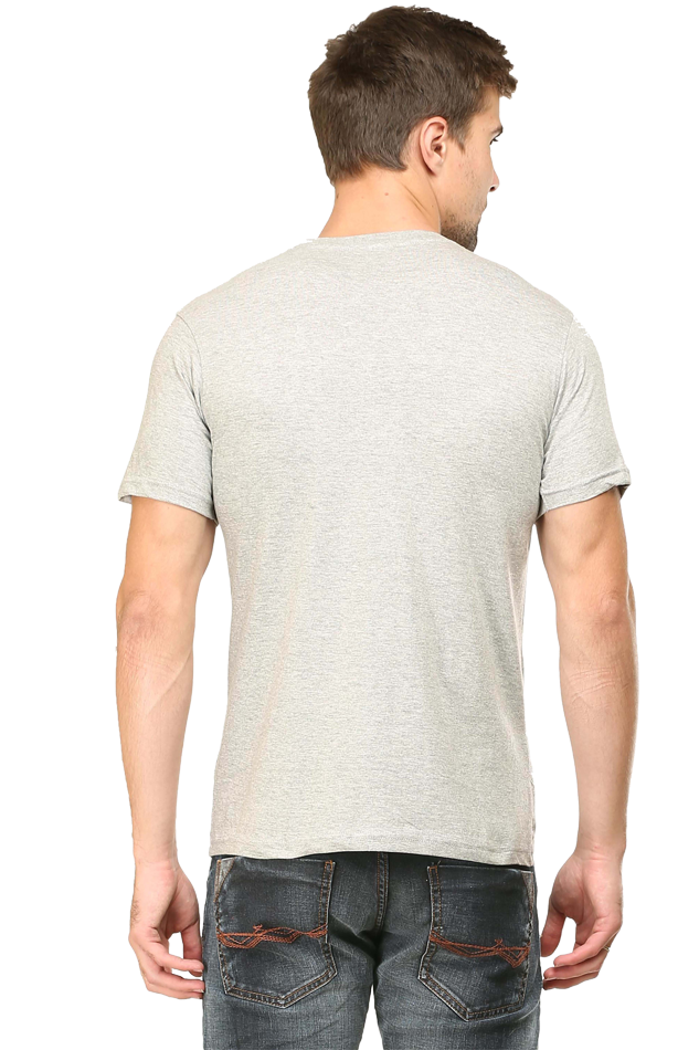 Men's Round Neck Classic T-Shirt - Work Hard Travel Harder