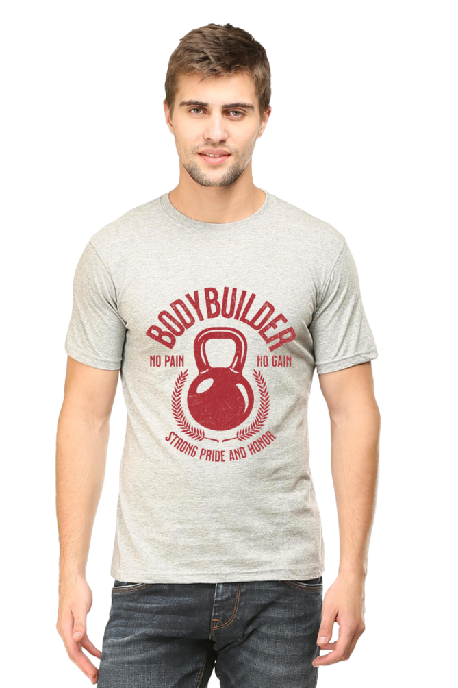 Men's Round Neck Classic T-Shirt - BodyBuilder