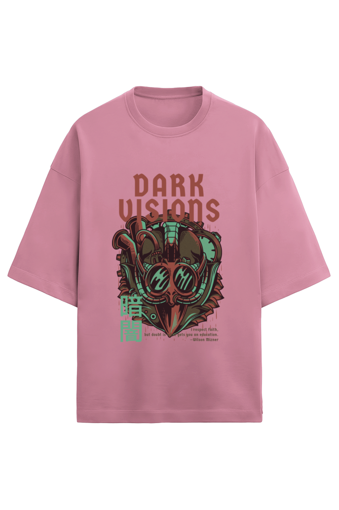 Terry Oversized Tshirt - Dark Vision