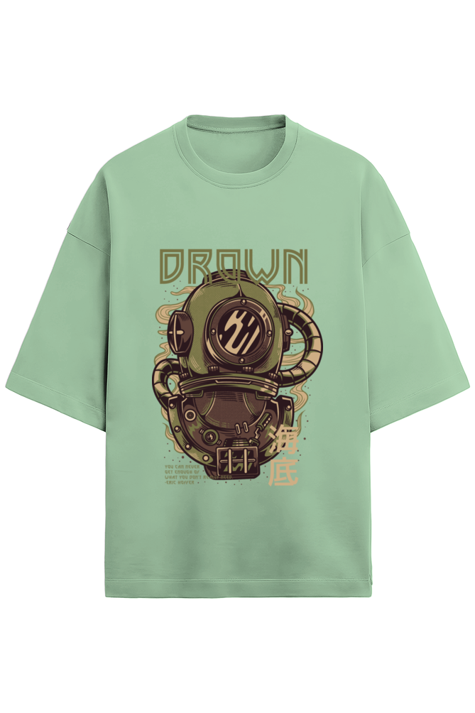 Terry Oversized Tshirt - Drown