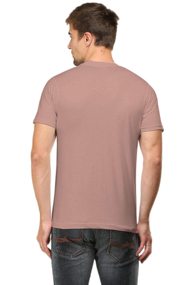 Men's Round Neck T-shirt Printed- FisherMan