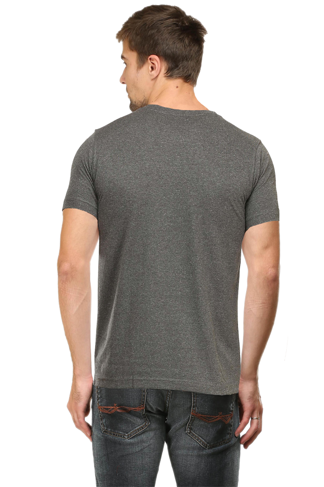 Men's Round Neck Classic T-Shirt - Work Hard Travel Harder