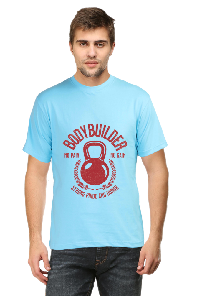 Men's Round Neck Classic T-Shirt - BodyBuilder