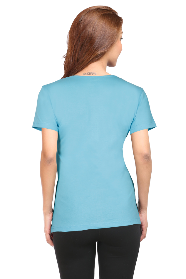 Women's Round Neck T-shirt - Its a Tea Shirt