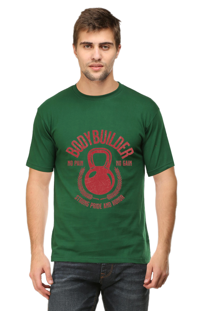 Men's Round Neck Classic T-Shirt - BodyBuilder