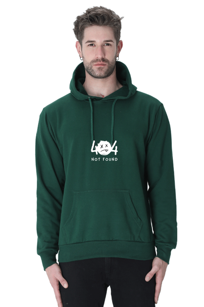 Men's Hooded Sweatshirt - 404 Not Found