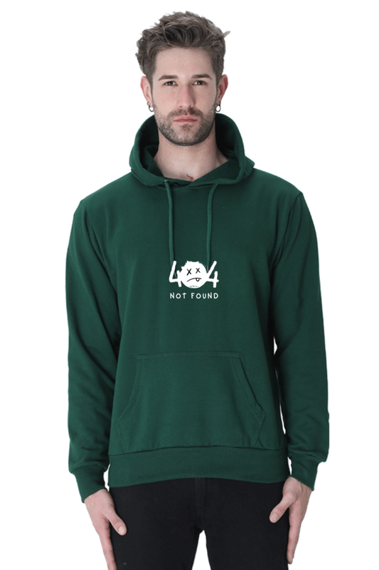 Men's Hooded Sweatshirt - 404 Not Found