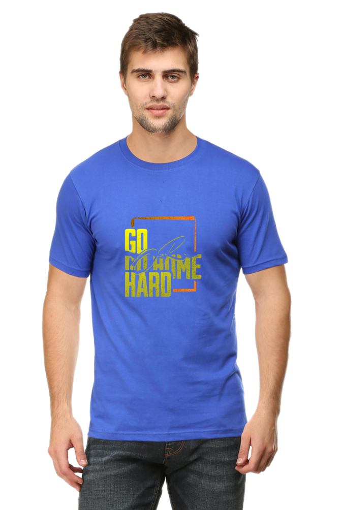 Men's Round Neck Classic T-Shirt - Go Hard