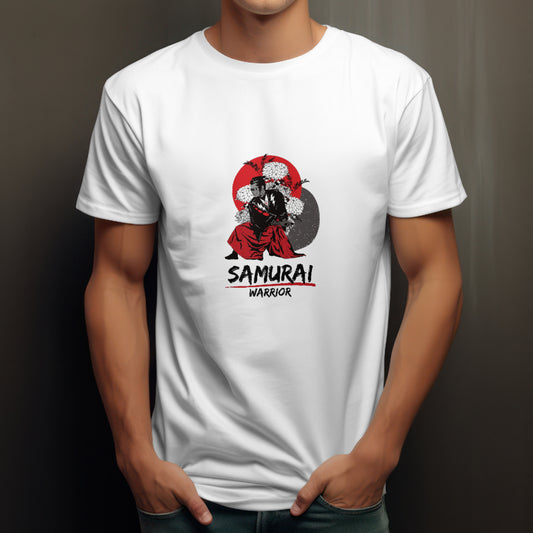 Classic Oversized Tshirt - Samurai Warrior