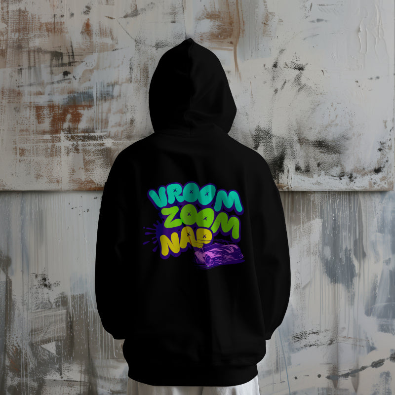 Men's Hooded Sweatshirts - Vroom Zoom Nap